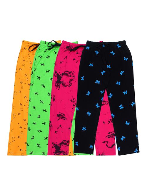 girls printed cotton pyjama combo - 19956085 - Very Small Image - 1