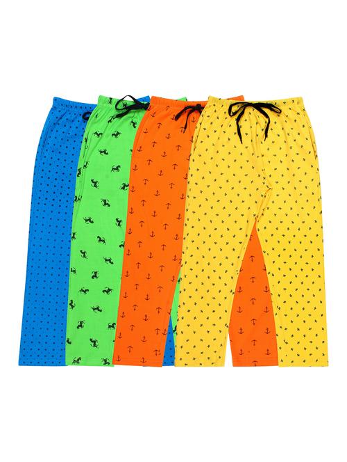 girls printed cotton pyjama combo - 19956133 - Very Small Image - 1