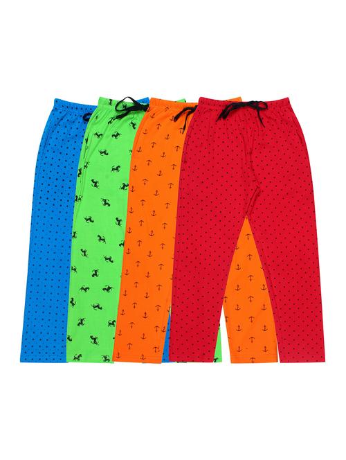 girls printed cotton pyjama combo - 19956134 - Very Small Image - 1