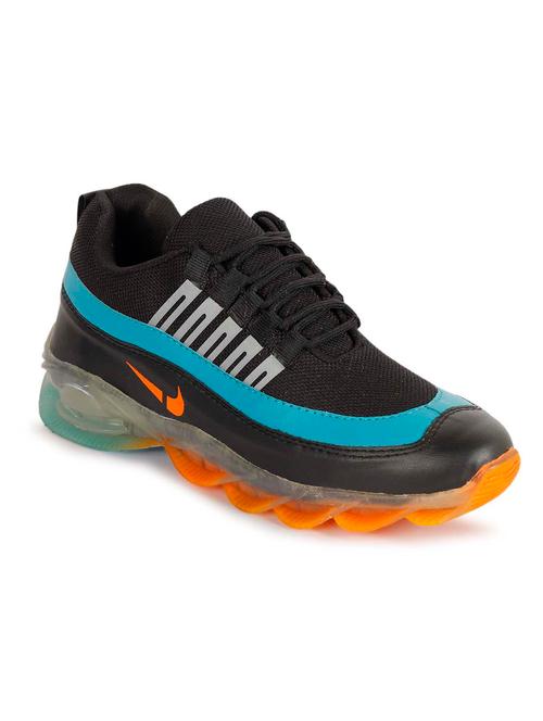orange lace up sport shoe - 19956198 - Very Small Image - 1