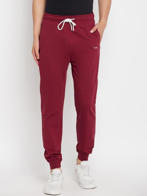 red cotton joggers track pant - 19956447 - Very Small Image - 1