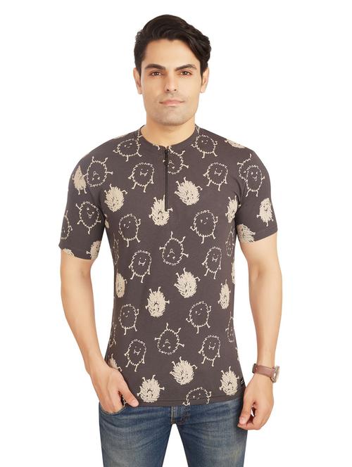 printed cotton regular t-shirt - 19956502 - Very Small Image - 1