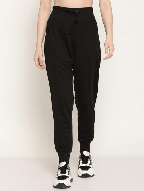 black cotton track pants - 19956608 - Very Small Image - 1