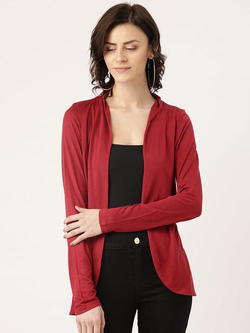 curve hem viscose regular shrug - 19956748 - Very Small Image - 1