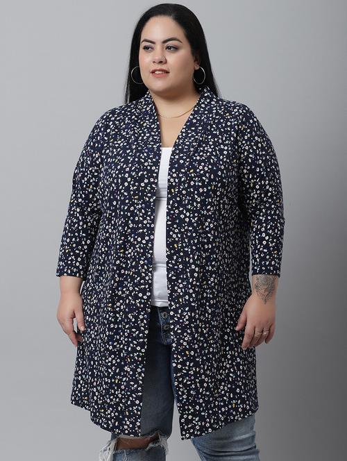 floral print regular shrug - 19956817 - Very Small Image - 1