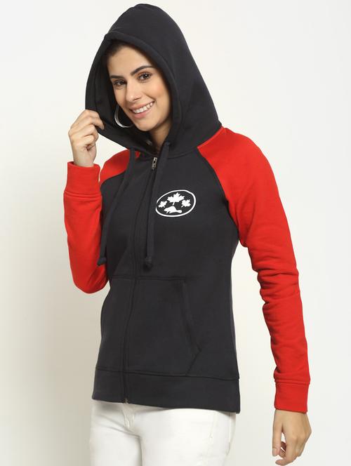 women's color block sweatshirt - 19957036 - Very Small Image - 1