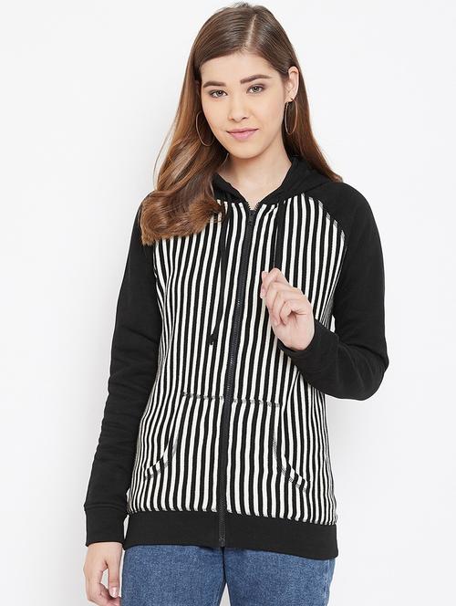 women's striped sweatshirt - 19957174 - Very Small Image - 1