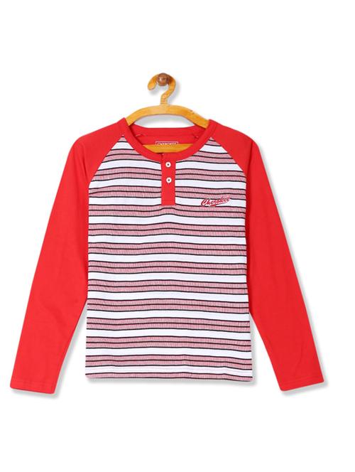 multi colored color block raglan sleeve t-shirt - 19958962 - Very Small Image - 1