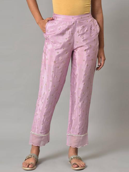 mid rise solid tapered pant - 19959575 - Very Small Image - 1