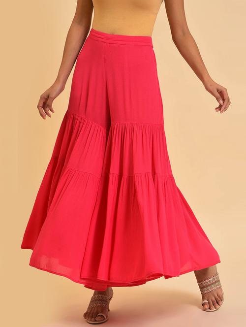 mid rise solid sharara - 19959602 - Very Small Image - 1