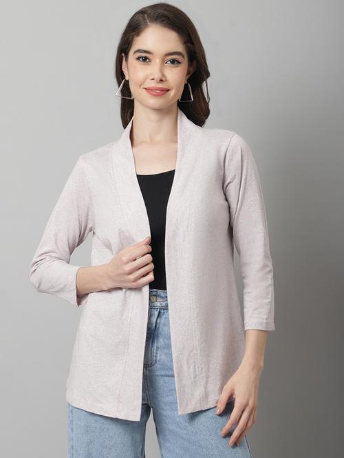 pink cotton shrug - 19959924 - Very Small Image - 1