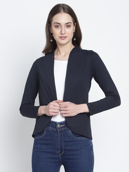 black solid regular shrug - 19960090 - Very Small Image - 1