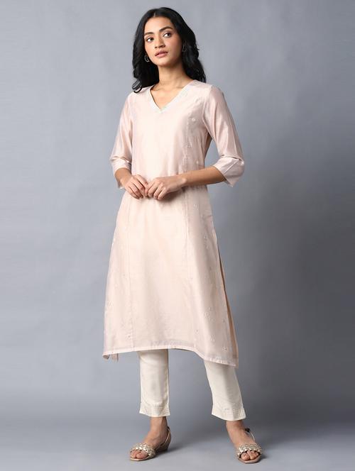 embroidered kurta pant set - 19960340 - Very Small Image - 1