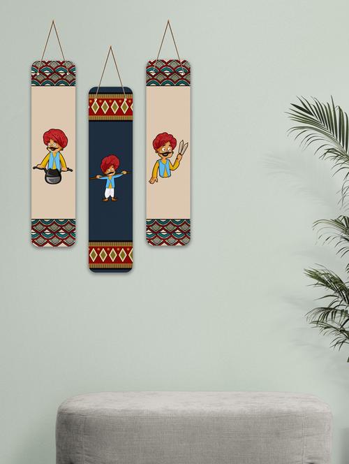 pack of 3 bindian wall hangings - 19960575 - Very Small Image - 1