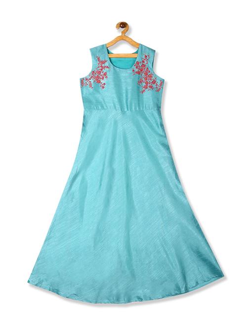 green cotton frock - 19961260 - Very Small Image - 1