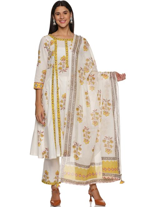 floral print kurta pant set - 19962036 - Very Small Image - 1