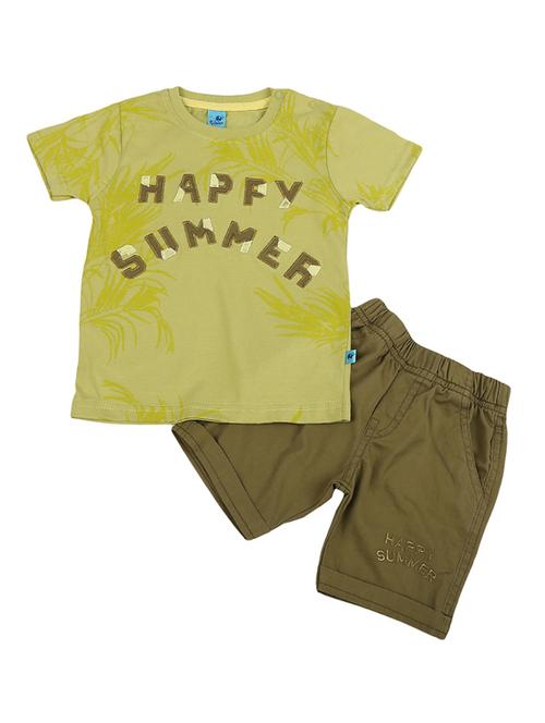 unisex printed short set - 19962596 - Very Small Image - 1