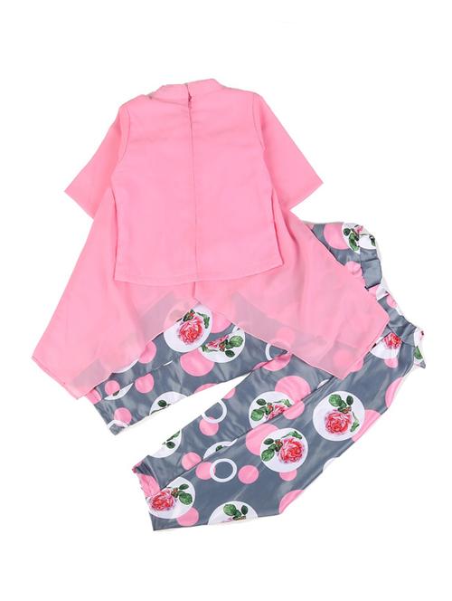 girls printed full length set - 19962634 - Very Small Image - 1