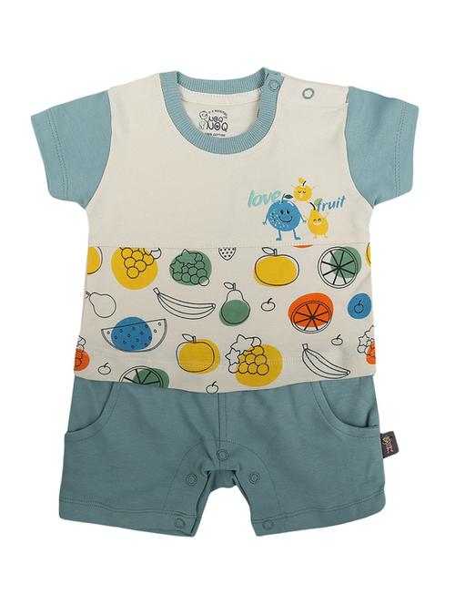 unisex printed romper - 19962646 - Very Small Image - 1