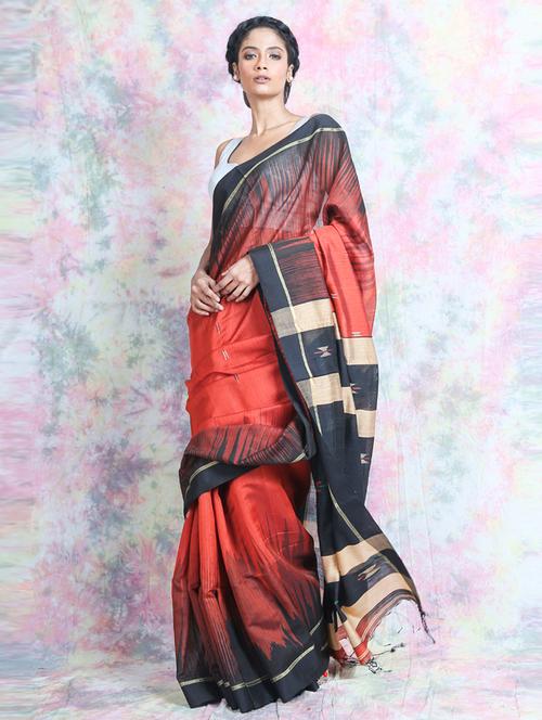women's self design multi colored saree - 19967205 - Very Small Image - 1