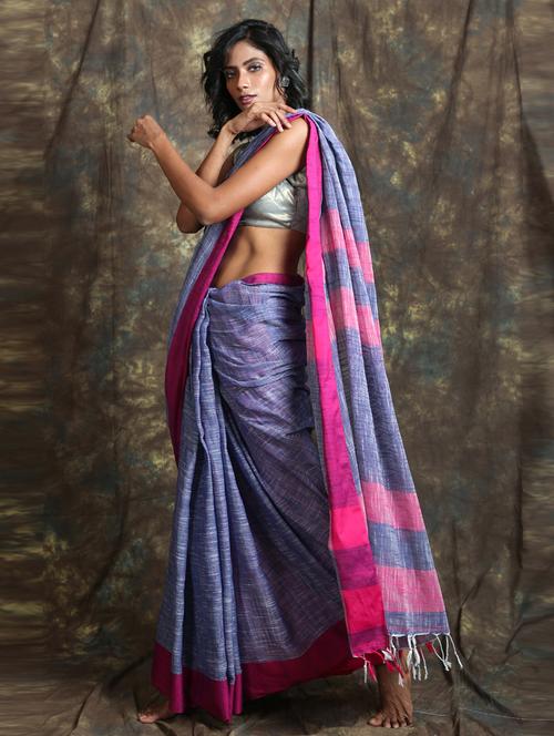 self design woven saree - 19968242 - Very Small Image - 1