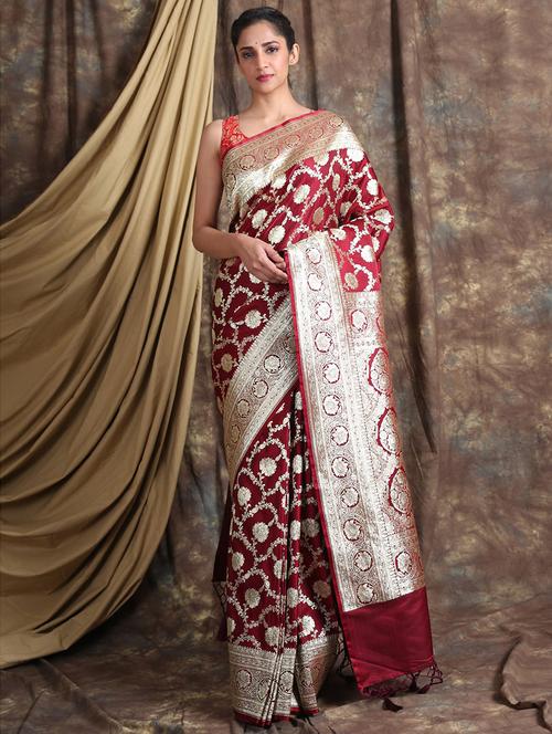 self design woven saree - 19968522 - Very Small Image - 1