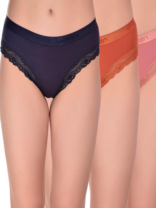 pack of 3 solid hipster panty - 19971403 - Very Small Image - 1
