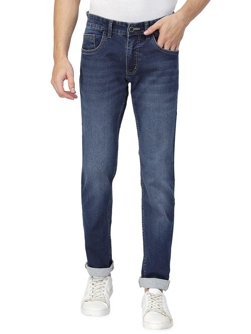 mens slim fit plain jeans - 19971472 - Very Small Image - 1