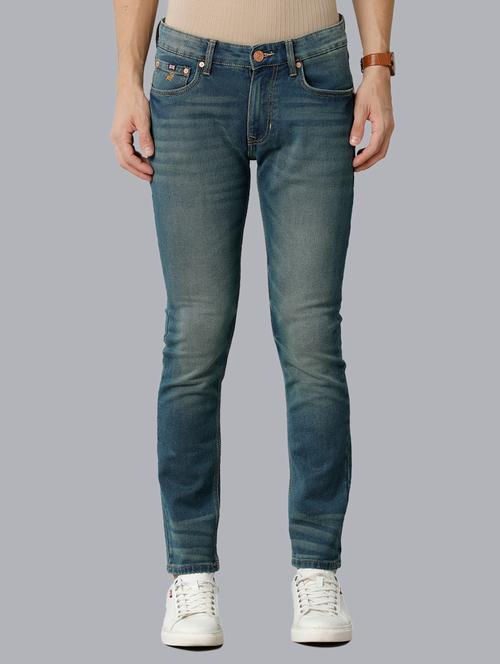 light washed mid rise slim fit blue jean - 19972019 - Very Small Image - 1