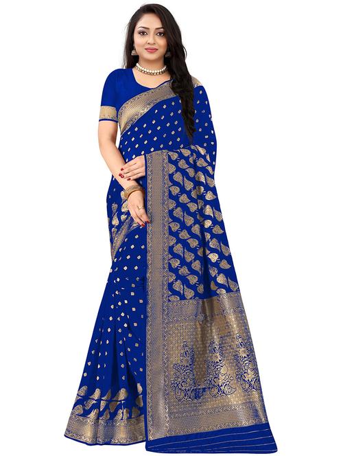 self design kanjivaram saree - 19972214 - Very Small Image - 1