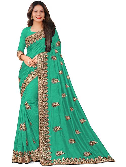 self design embroidered saree - 19972496 - Very Small Image - 1