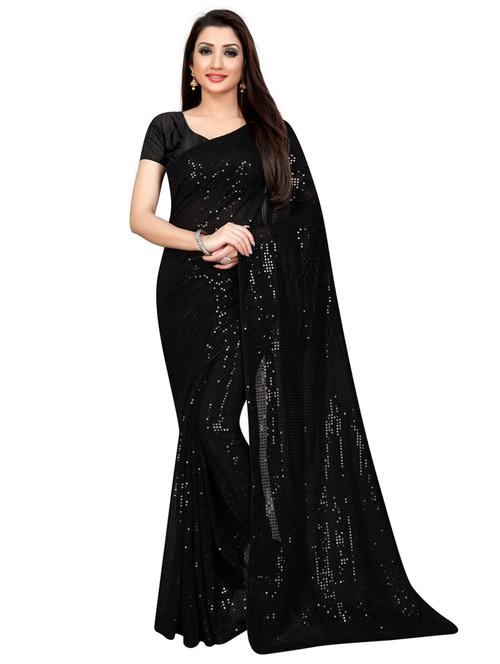 self design embroidered saree with blouse - 19973808 - Very Small Image - 1