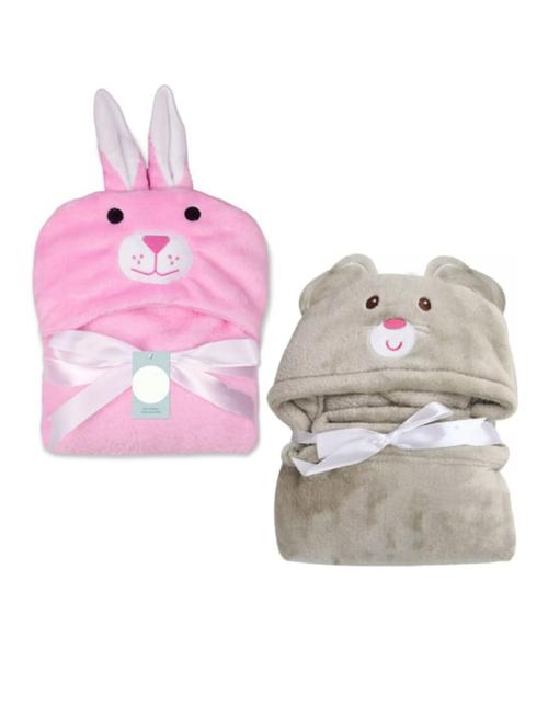 brandonn hooded baby blanket combo - 19974597 - Very Small Image - 1