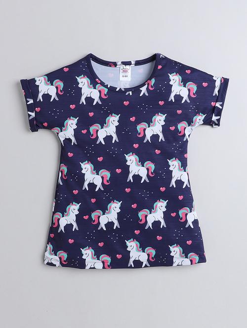 round neck printed regular top - 19975461 - Very Small Image - 1