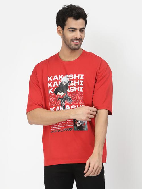 round neck printed regular t-shirt - 19976162 - Very Small Image - 1