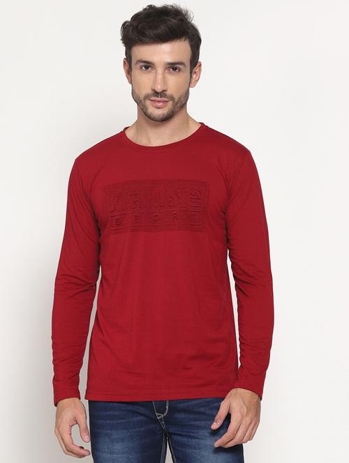 round neck cotton regular t-shirt - 19976192 - Very Small Image - 1