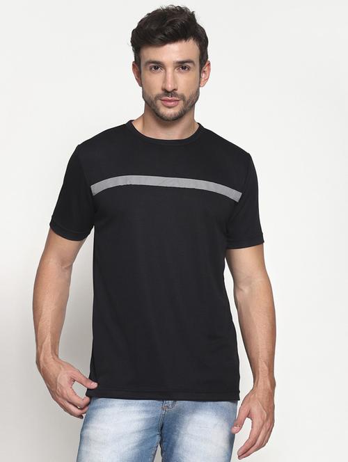 round neck striped regular t-shirt - 19976220 - Very Small Image - 1