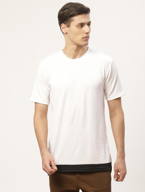 round neck solid regular t-shirt - 19976249 - Very Small Image - 1