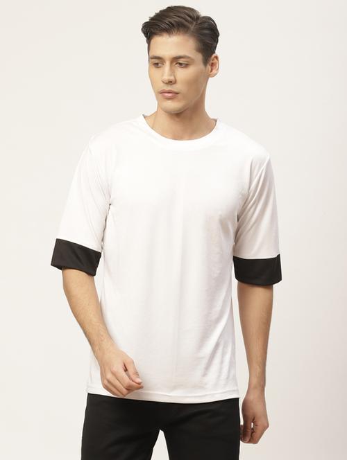 color block cotton regular t-shirt - 19976252 - Very Small Image - 1