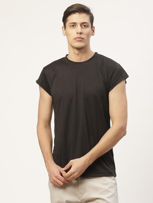 round neck solid regular t-shirt - 19976270 - Very Small Image - 1