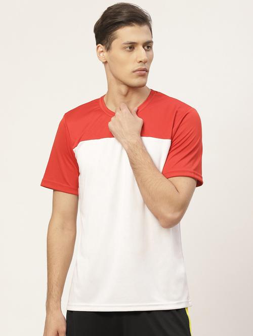 color block cotton regular t-shirt - 19976323 - Very Small Image - 1