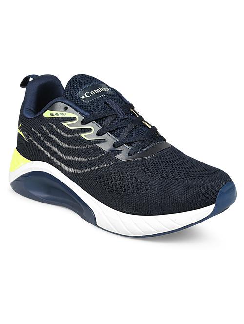 navy mesh lace up sport shoe - 19977285 - Very Small Image - 1