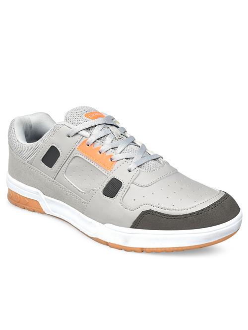 grey mesh lace up sport shoe - 19977345 - Very Small Image - 1