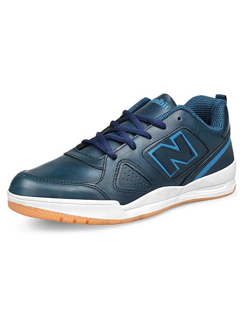 navy solid lace up sneaker - 19977548 - Very Small Image - 1