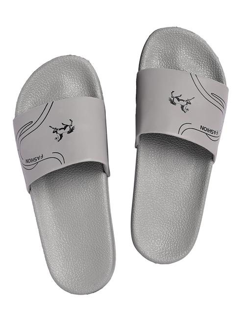 grey resin slip on flip flops - 19977921 - Very Small Image - 1