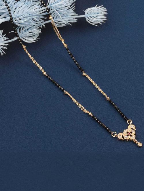 gold beads mangalsutra - 19978456 - Very Small Image - 1