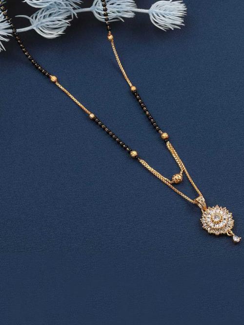 gold beads mangalsutra - 19978476 - Very Small Image - 1