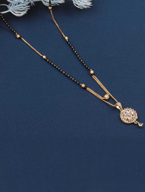 gold beads mangalsutra - 19978524 - Very Small Image - 1