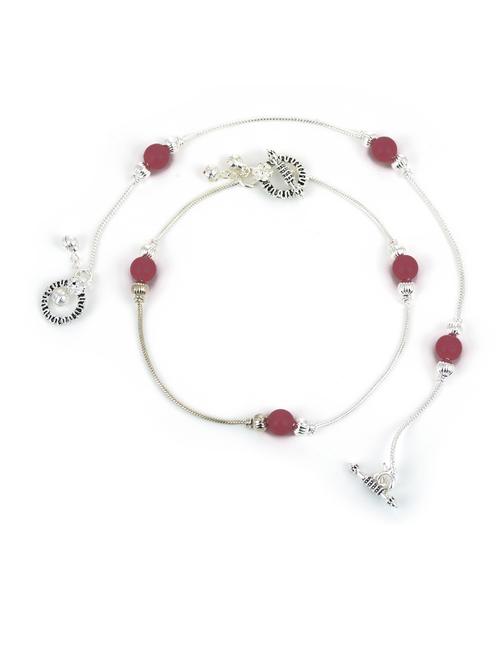hetprit brass silver anklet - 19978600 - Very Small Image - 1