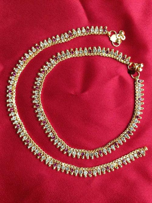 hetprit brass gold anklet - 19978673 - Very Small Image - 1